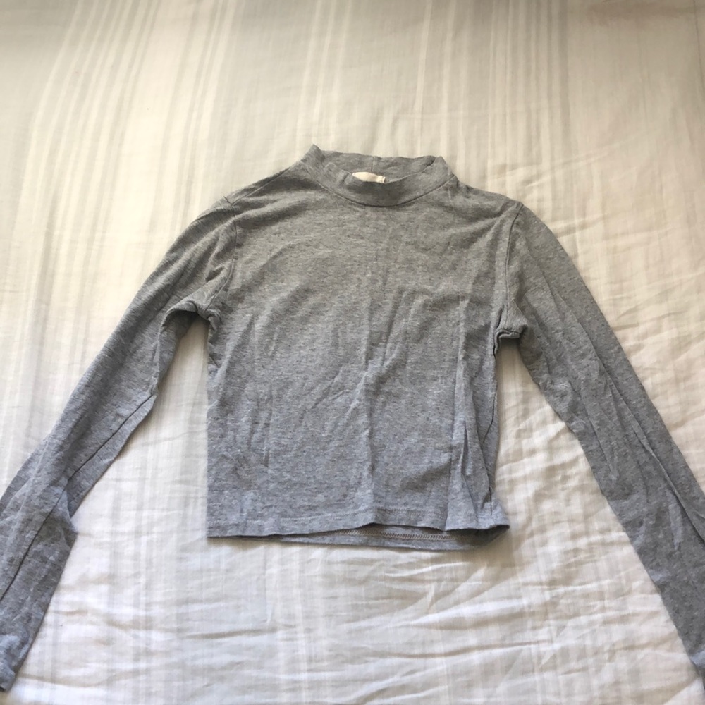 Mini Turtle, cropped long sleeve